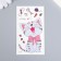Tattoo on the body color "Gray striped cat" 10.5x6 cm