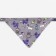 A collar with a scarf "Bright Life", 32 x 1 cm, gray