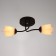 Chandelier 1341003/2WT E27 15W brown Bayerlux