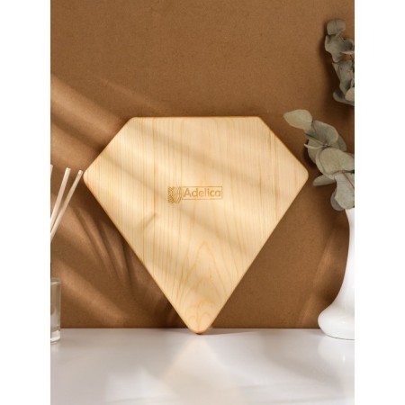 Menzhitsa Author ADELICA "Almaz", 25 × 24 × 2.2 cm, a solid array of cedar-1