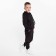 Costume for a boy (sweatshirt/pants), black color, height 140 cm