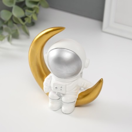 Souvenir Polystone "Astronaut for the month" 11.5x11x5.5 cm-4