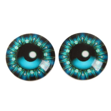 Eyes, set 20 pcs., Size: 1 cm