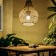 Ceiling Lamp from Rotan "Yoga" 1x120W, E27, 20x20x25 cm