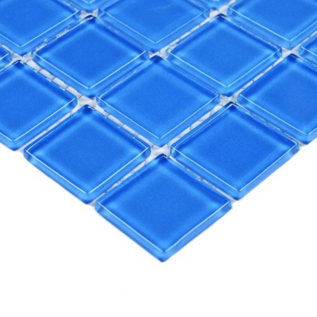 Glass mosaic Bonaparte Royal Blue, 300x300x4 mm-2