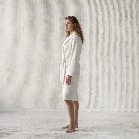 Tao robe, size XL, cream color-2