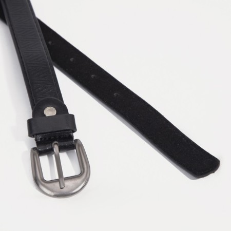 Building belt, width 2.2 cm, screw, buckle metal, black color-1