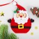 Set for creativity - Create a Christmas tree decoration from the felt "Santa Claus - Red Nose"