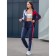 Female ishomine ishoi costume, size 46, dark blue color