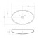 ABBER STEIN AS2614 sink, invoice, 600x400x110 mm, artificial stone, white
