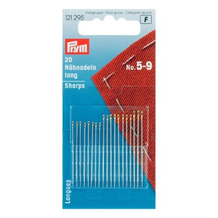 Sewing needles No. 5-9, 20 pcs