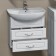 Tumba "Verona-60" 2 boxes suspended with the sink "Saturn 60"