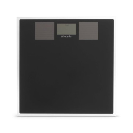 Floor Libra Brabantia, electronic, up to 160 kg, solar panels, glass, black