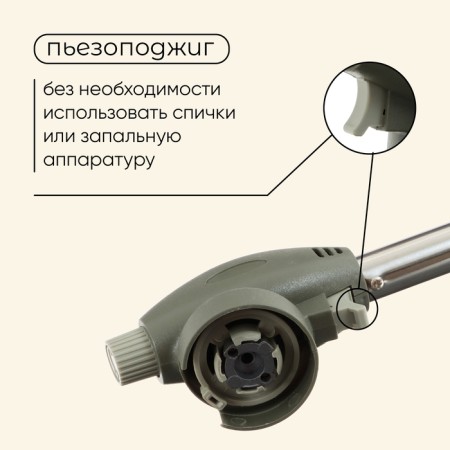 Portable maclay burner with piezing-3