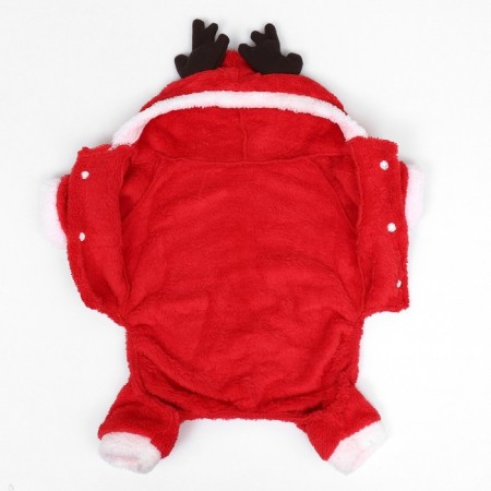 New Year's costume "Deer", XL (DS 35, OG 47 cm), red-8