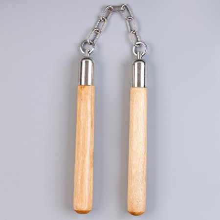 Children's wooden weapon "Nunchaki" 21 × 2.5 × 2.5 cm
