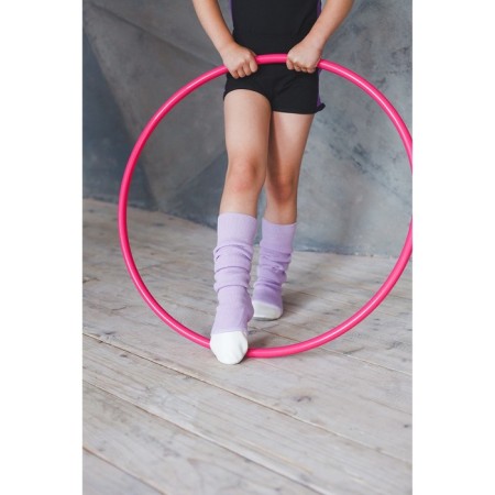 Getra for gymnastics and dance Grace Dance No. 5, length 40 cm, lilac color-2