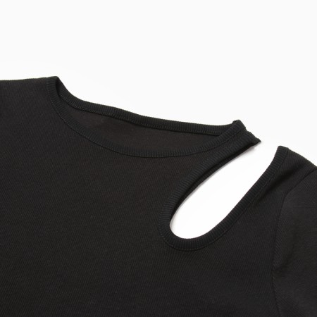 Women's longing, black color, size 44 (m)-4