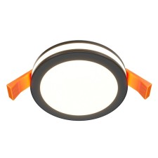 The built-in lamp Technical DL303-L7B, 7W, 8x8x3.2 cm, LED, 450LM, 3000K, Black Color Black