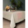 Tablecloth, size 150x220 cm, cream color