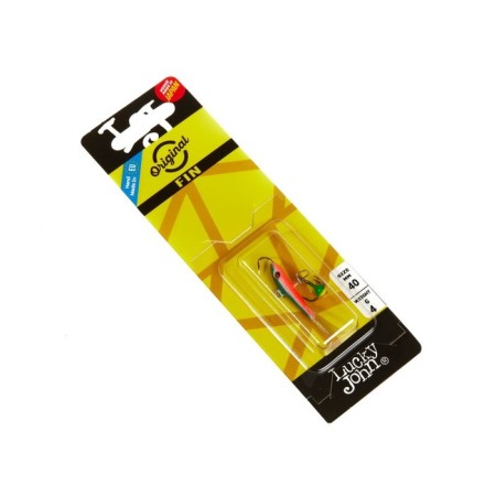 Balancir Lucky John Fin 3 + tee, 4 cm, color 54 blister-6