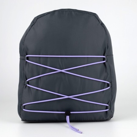 School textile school with lacing, gray color-5