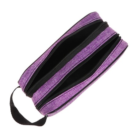 School Penal on the zipper Calligrata, 2 departments, lilac-4