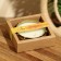 Aromatic candle "GHUNGROO OURLI" 120 gr, soy wax, Black Oudh