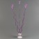 Set "wave", wand+holder+stand, set of 5 pcs., Violet