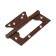 Tundra butter-butter, 120x75x2.0 mm, universal, without insert, color copper, 2 pcs.