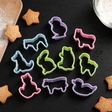 A set of cookies of the zoo 