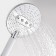 Shower set of Wasserkraft a044, watering can 3 modes, stand, chrome