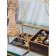 Glass box for jewelry, 20 × 13 × 5 cm