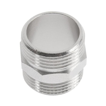 Nipple "CTM", 3/4 ", outer thread, nickel -plated brass
