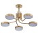 Ceiling lamp on the Skylar Ledx44W rod