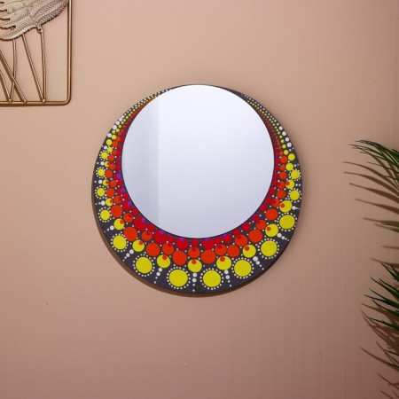 Mirror 30 cm, tree