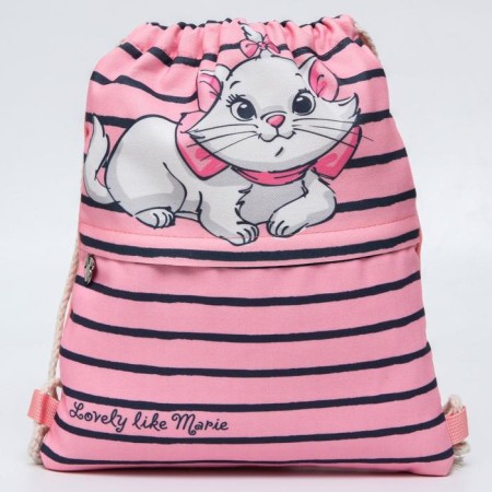 A bag for shoes with a pocket, 28x37 cm, cats aristocrats-1