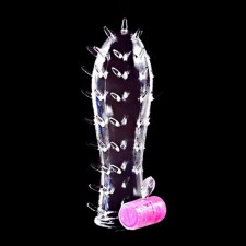 Massage Oka-hoods, with antennae, with clitoris vibration, gel silicone