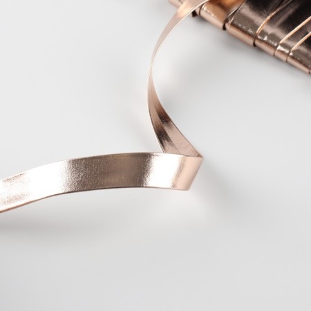 Stroke, leatherette, 15 mm × 10 ± 1 m, sandy color