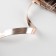 Stroke, leatherette, 15 mm × 10 ± 1 m, sandy color