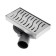Ladder Aflorn AF20410-20, D = 50 mm, horizontal, C FLANT SOMELB. Rev. 360 °, 100x200mm, stainless