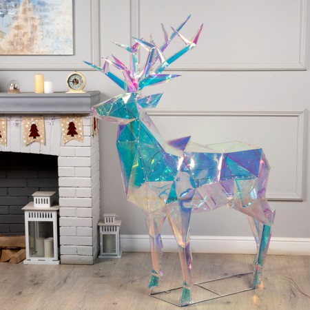 Figure LED Shine "Deer" 155x140x38 cm, 220v, white-1