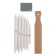 A set of tools for sliding, 8 objects, 1 sandpaper-12 sheets, 1 eraser-whip