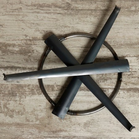 A tripod for cauldron 7 l, diameter 324 mm, 20 x 38.5 x 38.5 cm-2