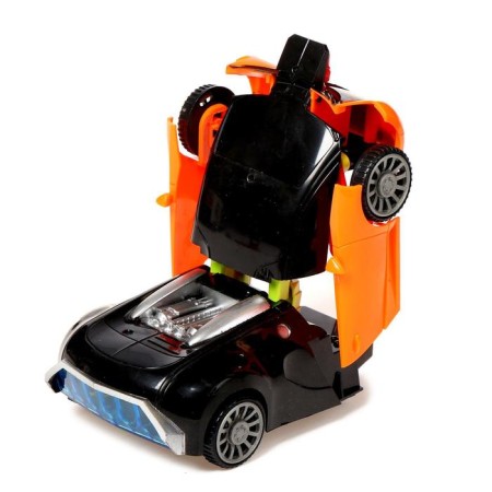 Robot Radio -controlled "Sports", transforms, works from batteries, color mix-5