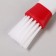 Brush for cleaning hard-to-reach places in the passenger compartment, 16 cm, white red