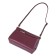 Messenger bag, valve department, burgundy color 17x26x10cm