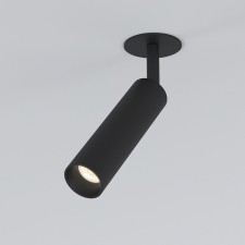 Lamp ceiling Elektrostandard, Diffe LED 8 W, 39x39x200 mm, IP20, black color