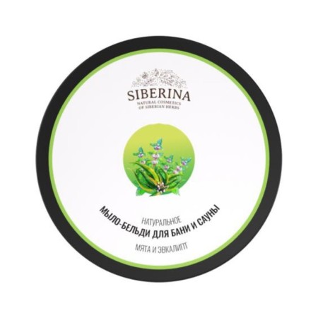 Soap-Beldy for a bath and sauna "Mint and Eucalypt", 170 gr
