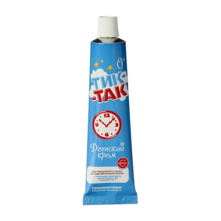 Children's cream "Tik-Tak" with milk protein, provitamin B5 and vitamin F 41 ml.-8